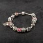 Second Hand Pandora Sterling Silver Full Charm Bracelet 4122122