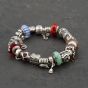 Second Hand Pandora Silver Full Charm Bracelet 41221428