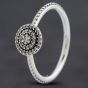 Second Hand Pandora Silver Radiant Elegance Ring 190986CZ-54 (N)