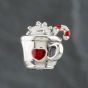 Second Hand Pandora Cocoa & Candy Cane Charm 797523ENMX