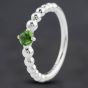 Second Hand Pandora August Birthstone Ring 198867C10-52