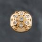 Second Hand Pandora 14ct Gold Sparkling Bloom Charm 750826CZ