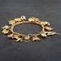 Second Hand 9ct Yellow Gold Charm Bracelet 4123051