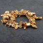 Second Hand 9ct Yellow Gold Charm Bracelet 4123407