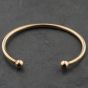 Second Hand 9ct Yellow Gold Plain Large Torque Bangle 41240014