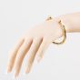 Second Hand 9ct Yellow Gold Twisted Large Torque Bangle 41240015