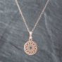 Second Hand Silver Timeless Links Of London Pendant & 18 Inch Belcher Chain 41251270