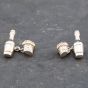 Second Hand Silver Links Of London Champagne Bottle Cufflinks 41251374