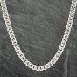 Second Hand Sterling Silver 24 Inch Curb Necklace 41251490