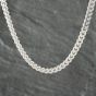 Second Hand Sterling Silver 20 Inch Curb Necklace 41251492