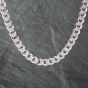 Second Hand Silver Heavy 20 Inch Curb Chain 41251574