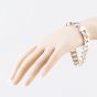 Second Hand Silver Heavy 9 Inch Curb Chain Bracelet 41251597