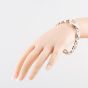 Second Hand Silver Heavy 8.5 Inch Curb Chain Bracelet 41251712