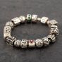 Second Hand Silver Chamilia 19 Assorted Charms Snake Bracelet 4125910