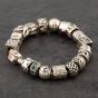 Second Hand Silver Chamilia 19 Assorted Charms Snake Bracelet 4125910