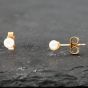 Second Hand 9ct Yellow Gold Cultured Pearl Mikimoto Jewellery Set 41271032