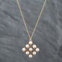 Second Hand 9ct Yellow Gold Cultured Pearl Mikimoto Jewellery Set 41271032