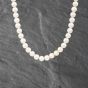 Second Hand Yellow Gold Cultured Pearl 16 Inch Gemstone Necklace 41271039