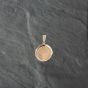 Second Hand Rolled Gold Round Engraved Locket Loose Pendant 41271040