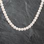 Second Hand Yellow Gold Cultured Pearl 18 Inch Necklace 41271041