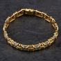 Second Hand 18ct Yellow Gold Diamond 7 Inch Bracelet 4128078