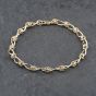 Second Hand 7.5 Inch Curb Chain Bracelet 41281371