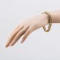 Second Hand 9ct Yellow Gold 7.5 Inch Fancy Chain Bracelet 41281536