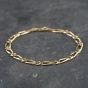 Second Hand 9ct Yellow Gold 7.5 Inch Figaro Chain Bracelet 41281541