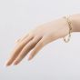 Second Hand 9ct Yellow Gold 7.5 Inch Figaro Chain Bracelet 41281541