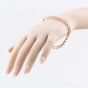 Second Hand 9ct Rose Gold 8 Inch Curb Chain Bracelet 41281624