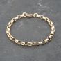 Second Hand 9ct Yellow Gold 8 Inch Belcher Chain Bracelet 41281736