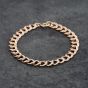 Second Hand 9ct Yellow Gold Double 7.5 Inch Curb Chain Bracelet 41281738