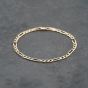 Second Hand 9ct Yellow Gold 7 Inch Figaro Chain Bracelet 41281748