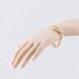 Second Hand Vintage 9ct Rose Gold Graduated Double Row 8 Inch Curb T-Bar Bracelet 41281752