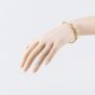 Second Hand 9ct Yellow Gold Twisted 7 Inch Fancy Chain Bracelet 41281754