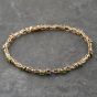 Second Hand Yellow Gold 0.12ct Diopside 7.5 Inch Bracelet 41281767