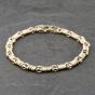 Second Hand 9ct Yellow Gold 7.5 Inch Fancy Chain Bracelet 41281774
