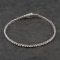Second Hand 18ct White Gold 1.40ct Diamond 7.5 Inch Tennis Bracelet 41281788