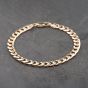 Second Hand 9ct Yellow Gold 8 Inch Curb Chain Bracelet 41281807