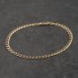 Second Hand 9ct Yellow Gold 8 Inch Curb Chain Bracelet 41281838