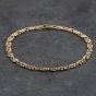 Second Hand 9ct Yellow Gold 8 Inch Fancy Chain Bracelet 41281864