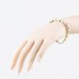 Second Hand 9ct Yellow Gold Fancy 7 Inch Chain Bracelet 41281884