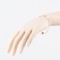 Second Hand 9ct Yellow Gold Fancy Open Circle 7 Inch Chain Bracelet 41281886