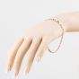 Second Hand 9ct Yellow Gold 8.5 Inch Figaro Chain Bracelet 41281906
