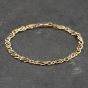 Second Hand 9ct Yellow Gold 7.5 Inch Celtic Chain Bracelet 41281920