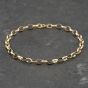 Second Hand 9ct Yellow Gold 8 Inch Belcher Chain Bracelet 41281921