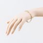 Second Hand 9ct Yellow Gold 8 Inch Figaro Chain Bracelet 41281930