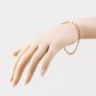 Second Hand 9ct Yellow Gold Oval 7.5 Inch Belcher Chain Bracelet 41281936