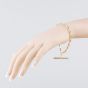 Second Hand 9ct Yellow Gold Oval 8 Inch Belcher T-Bar Bracelet 41281954