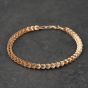 Second Hand 9ct Rose Gold 7.25 Inch Fancy Chain Bracelet 41281974